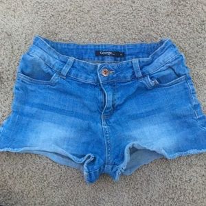 Shorts - Kids 16 - Women’s XXS/XS - Blue Denim